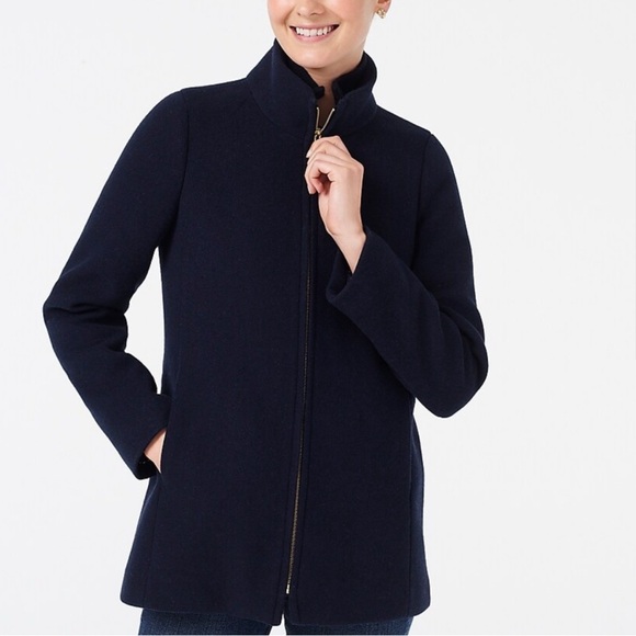 NWOT J.Crew Factory Village Coat - Picture 2 of 6